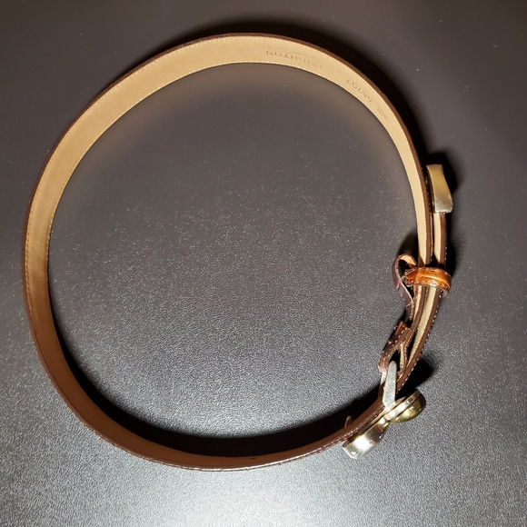 Brighton Leather Heart Belt Size S/28 - Picture 2 of 9